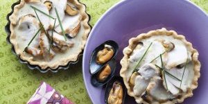 Tarte de Poulet Fermier d'Auvergne Label Rouge aux moules Tarte de Poulet Fermier d'Auvergne Label Rouge aux moules