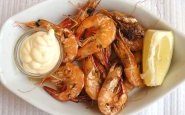 Crevettes sautées au citron