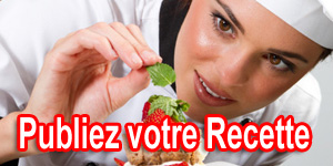 Publiez votre recette dans 1001 délices
